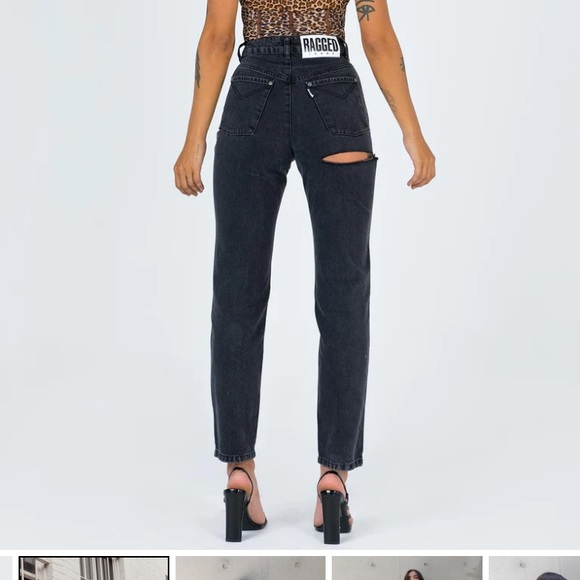 Ragged Priest Butt Jean - Picture 2 of 8